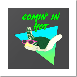 Sea Turtle - Coming In Hot Posters and Art